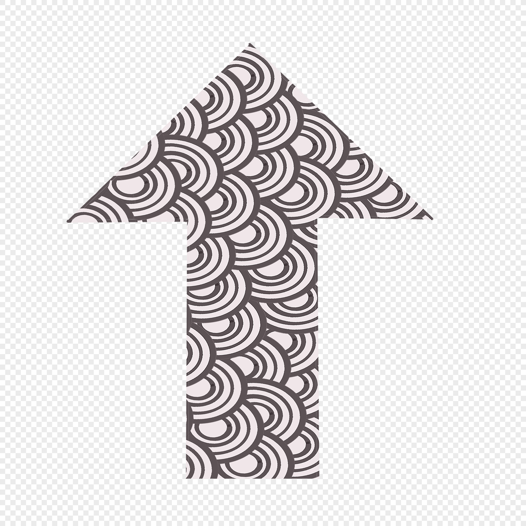 Pattern Up Arrow PNG Image Free Download And Clipart Image For Free