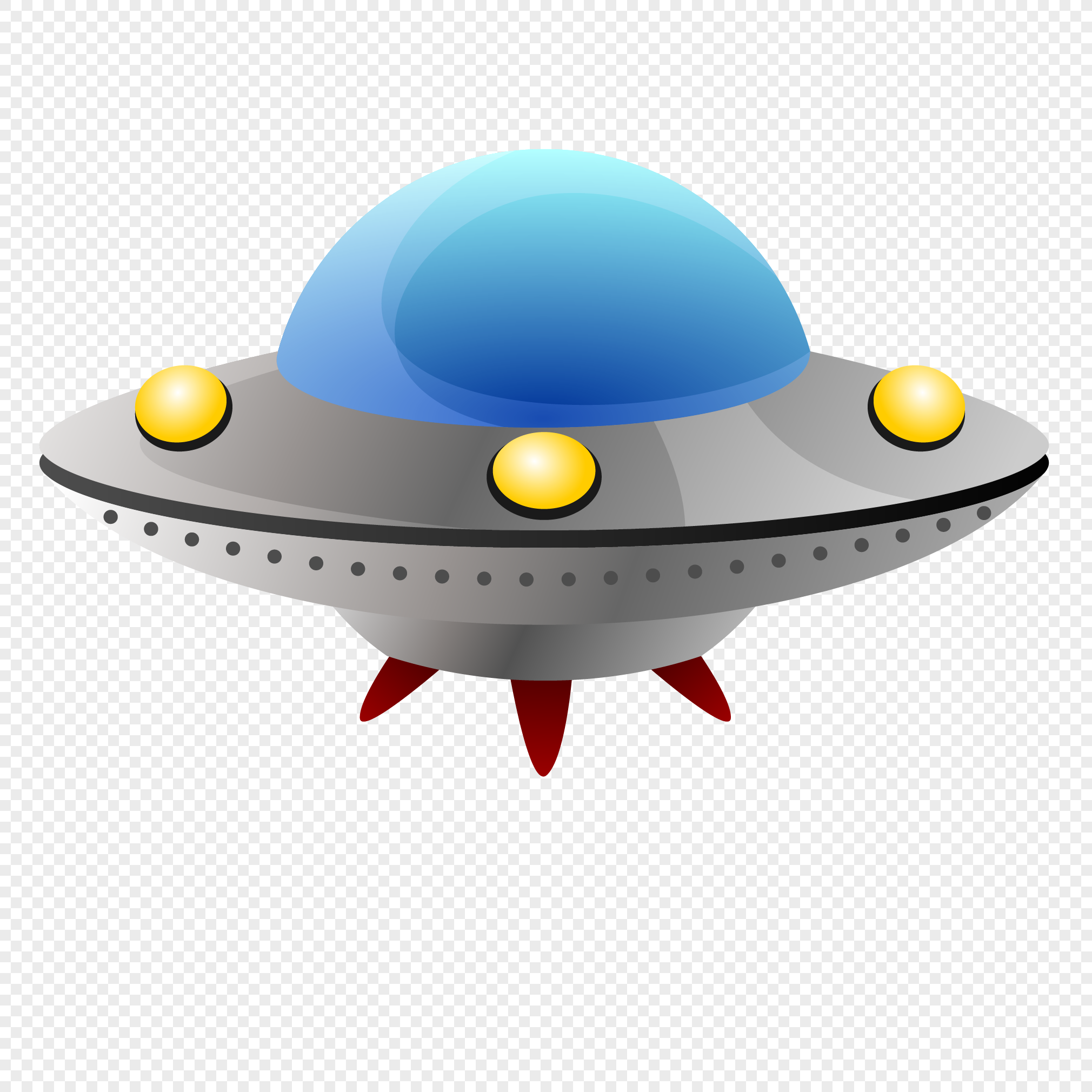 卡通UFO宇宙飞船飞碟外星手绘素材元素模板免费下载_psd格式_2000像素_编号41251295-千图网