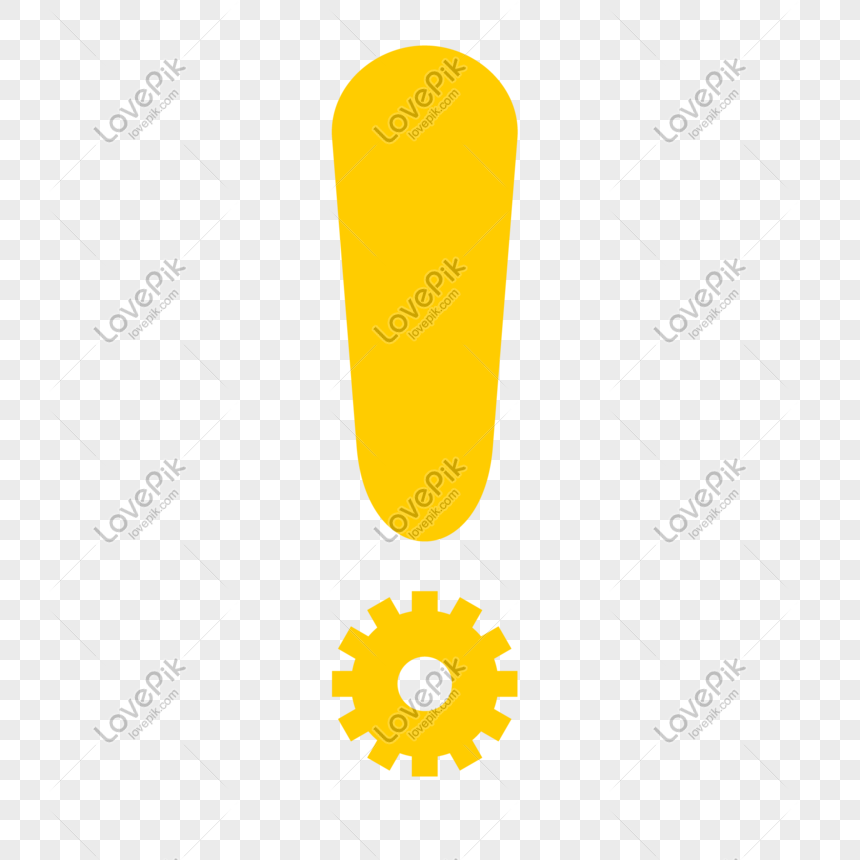 yellow exclamation mark png image picture free download 401235721 lovepik com yellow exclamation mark png