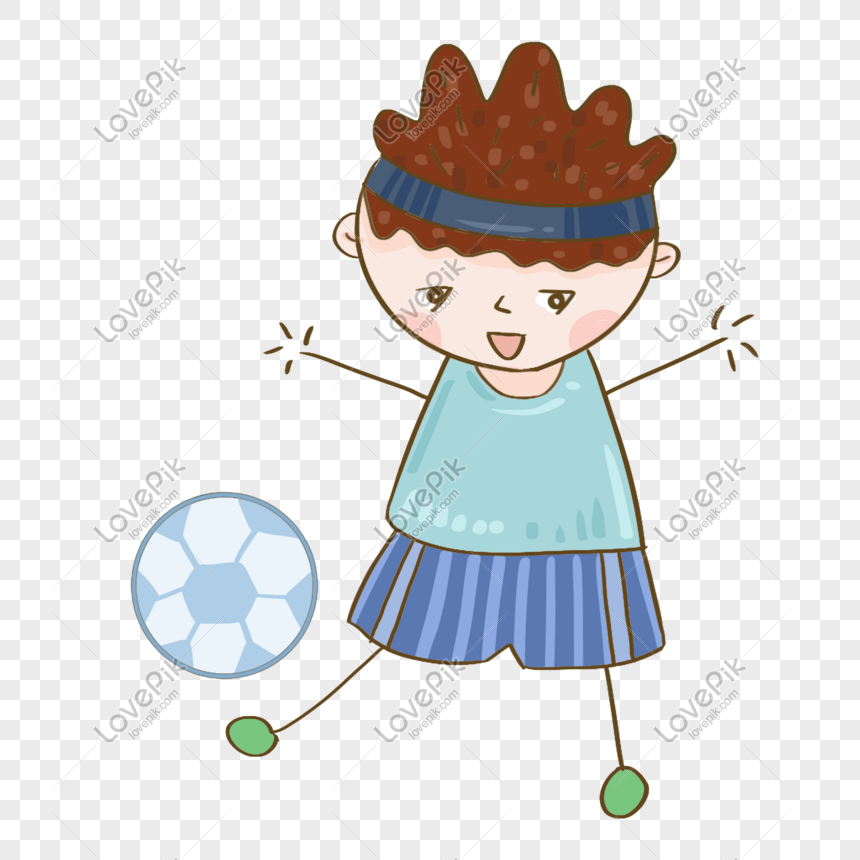 Zayn Blog: ציור של ילד משחק כדורגל