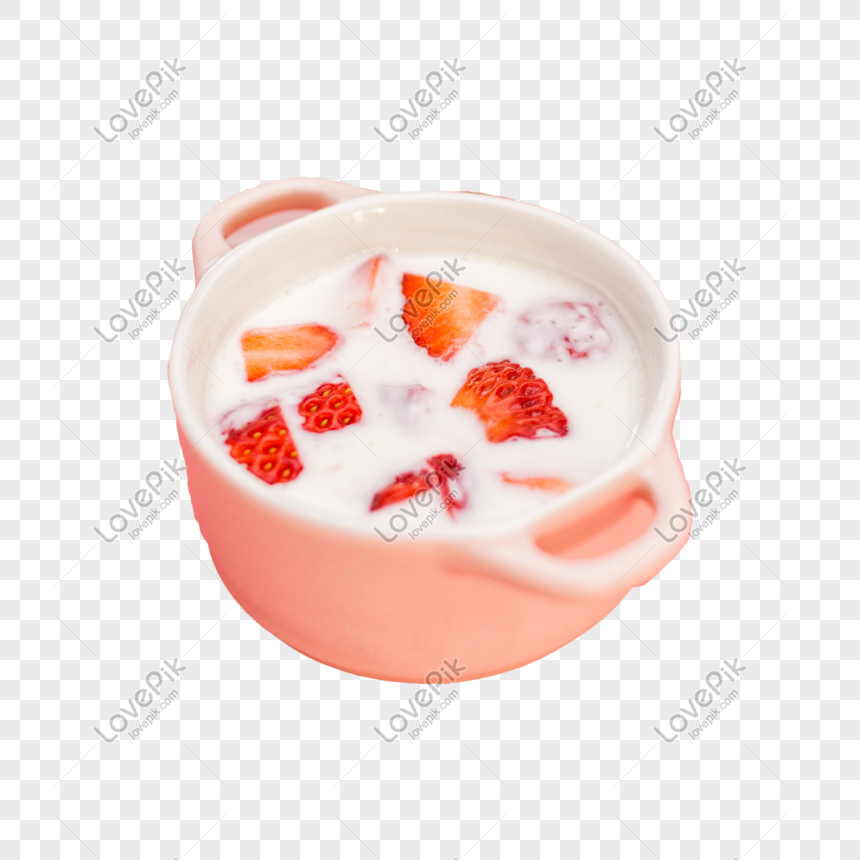 photo de fraises et yaourt numero de l image401237605 format d image png fr lovepik com lovepik