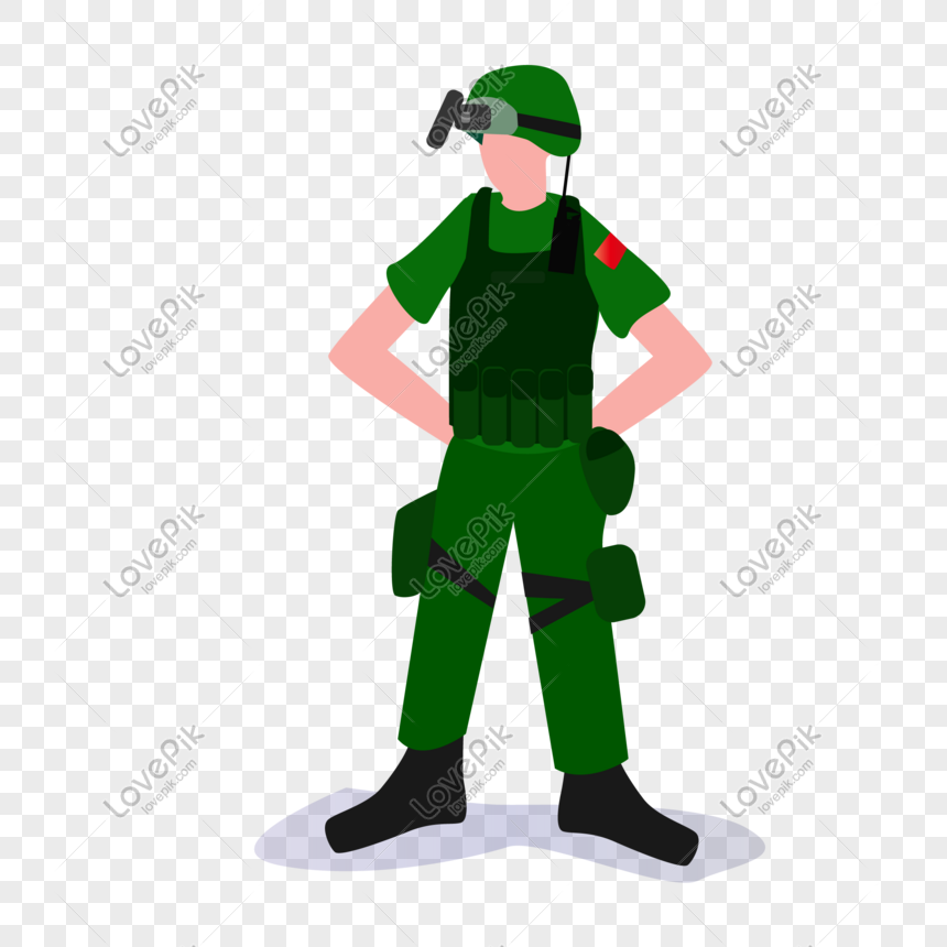 Flattening Soldiers On Standby Free PNG And Clipart Image For Free ...