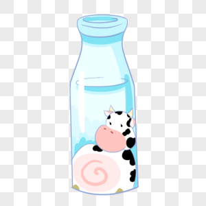 Cartoon Milk Bottle Images, HD Pictures For Free Vectors Download -  