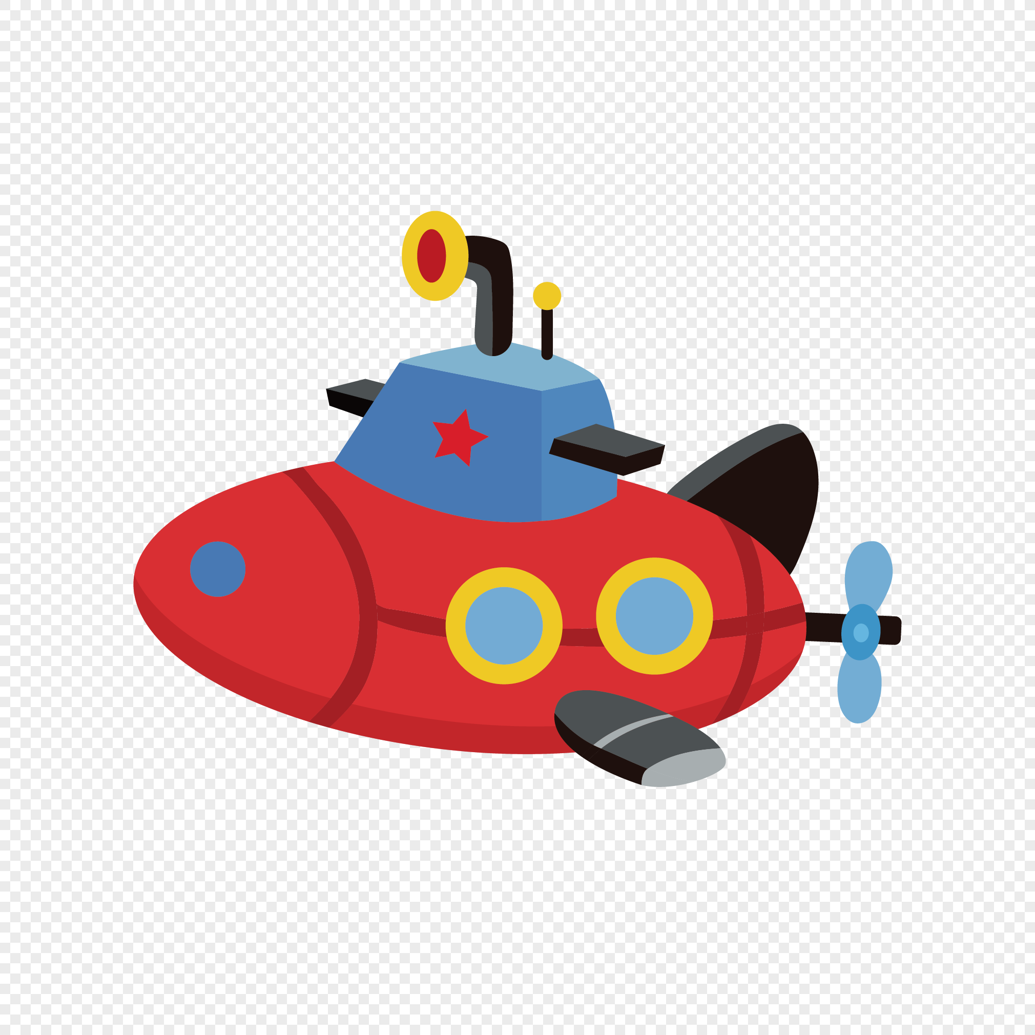 submarine vector png