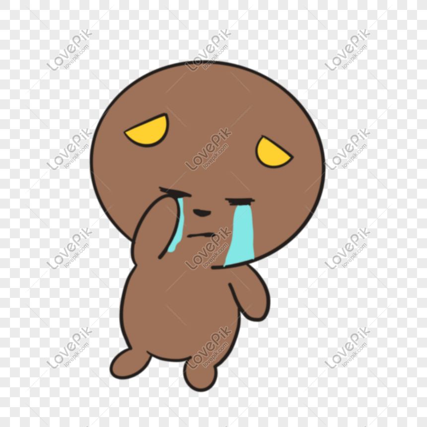 Cartoon Brown Bear Sad And Tears PNG Transparent Background And Clipart  Image For Free Download - Lovepik | 401267100