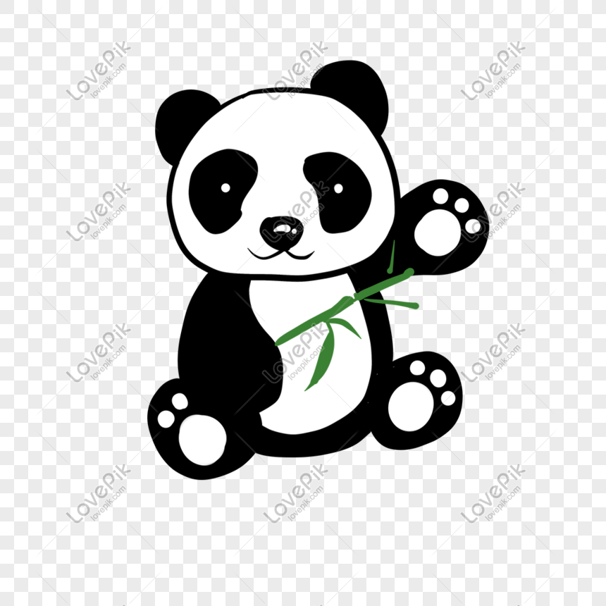 450 Gambar Kartun Binatang Panda Terbaru