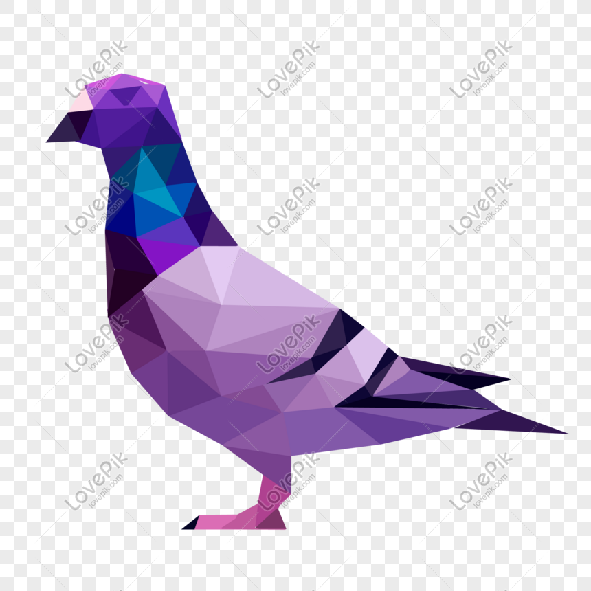 Crystal Pigeon Side Cartoon Free PNG And Clipart Image For Free Download -  Lovepik | 401269739