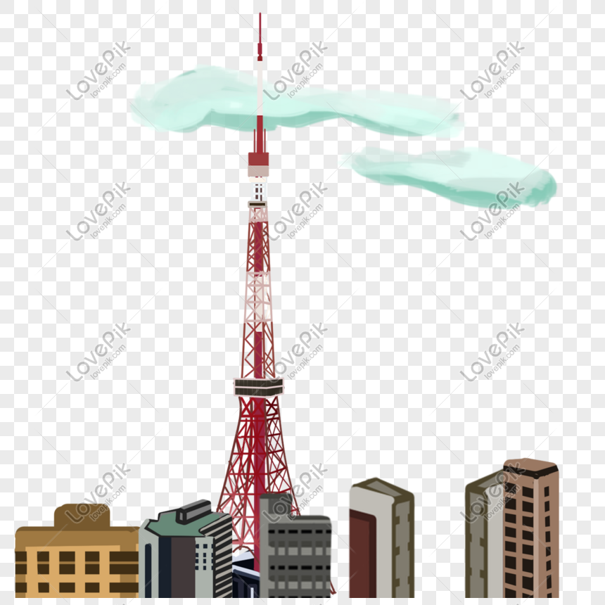 tokyo tower png image picture free download 401274711 lovepik com tokyo tower png image picture free