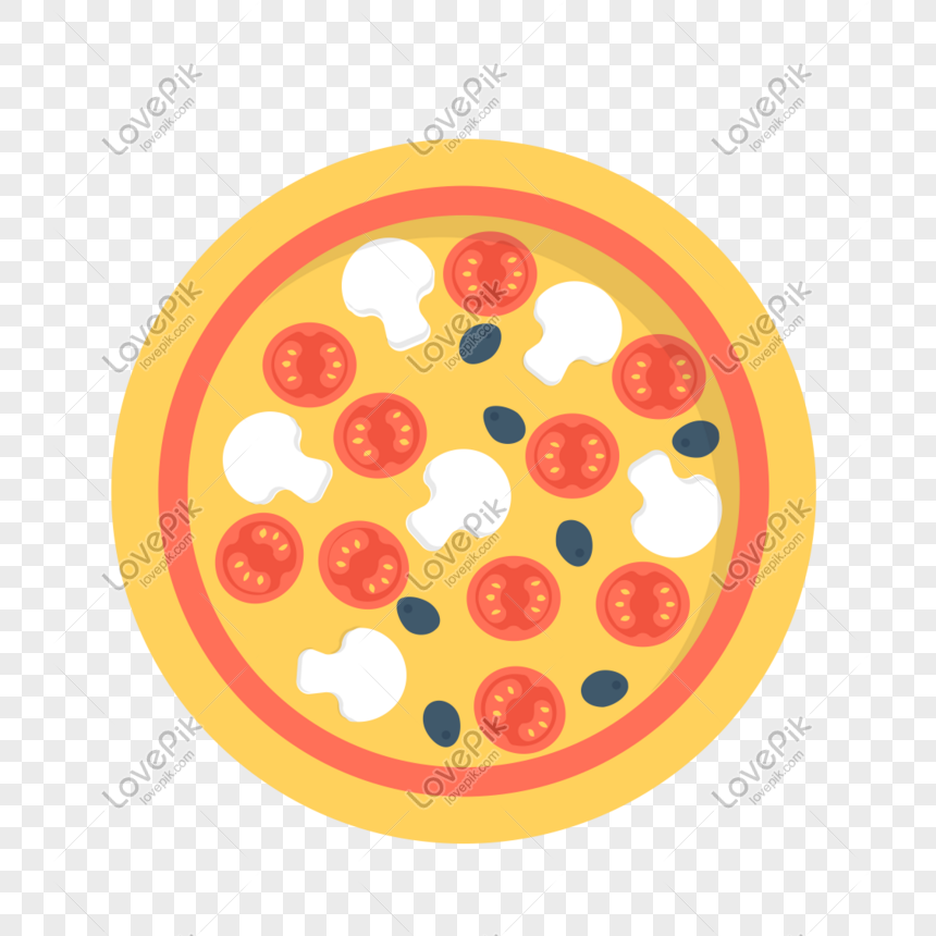 Pizza Icon Free Vector Illustration Material Png Image Picture Free Download Lovepik Com