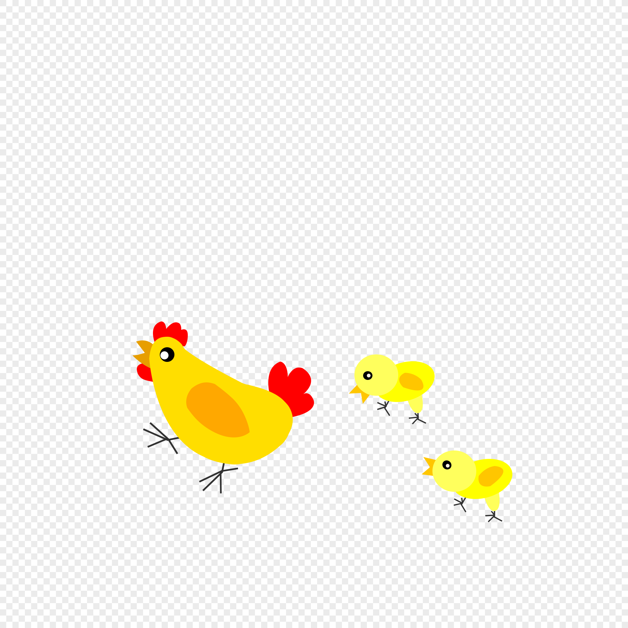 Hen Chick PNG Images With Transparent Background | Free Download On Lovepik