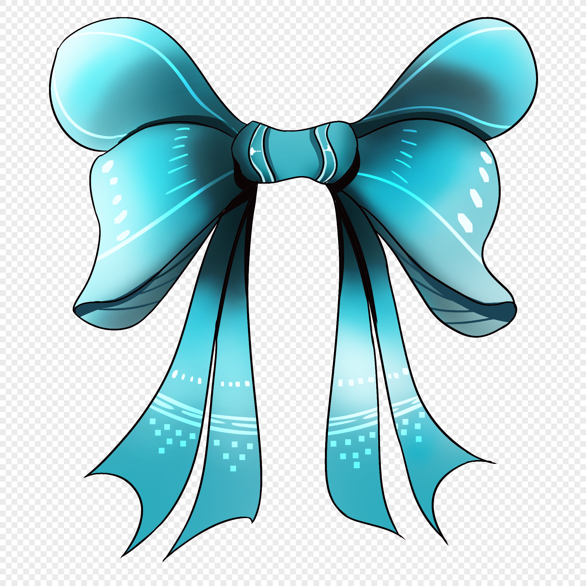 Blue bow PNG image transparent image download, size: 986x902px