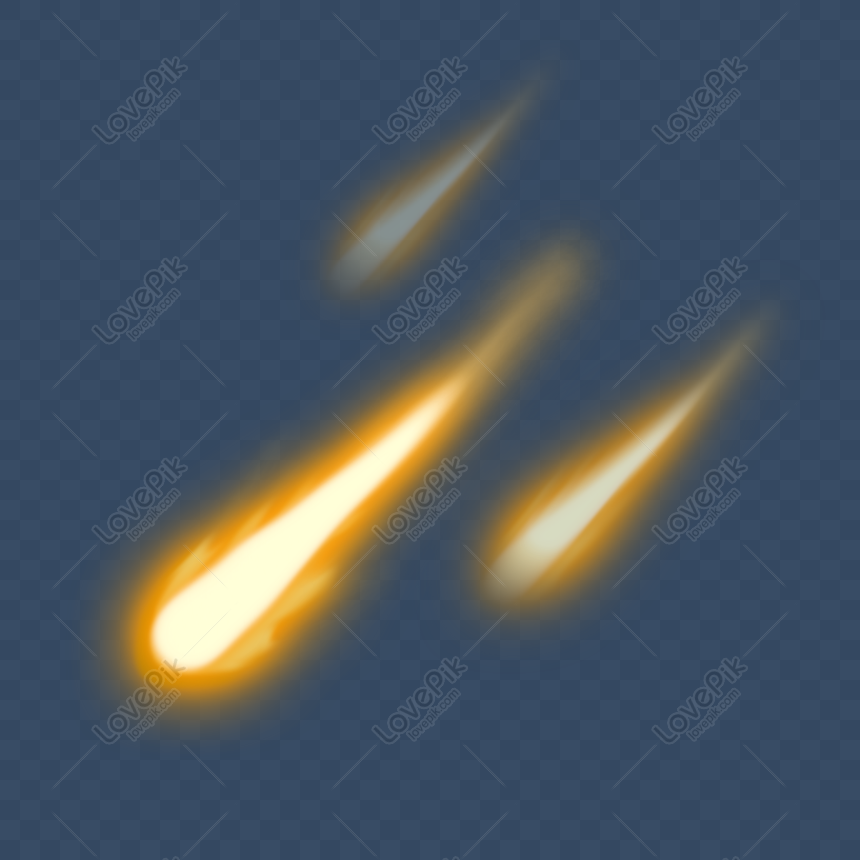 Meteor Flame Effect Comet Flame Effect Light Effect Png Transparent