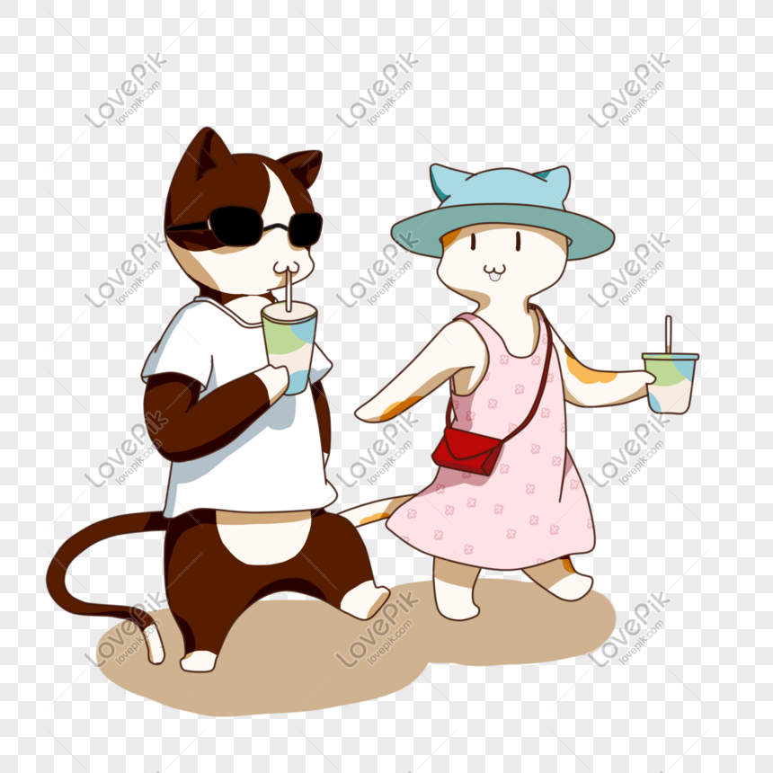 Một chú mèo xinh xắn đang thưởng thức tách trà sữa thơm ngon là hình ảnh đầy dễ thương và ngộ nghĩnh mà không ai có thể bỏ qua. Chỉ cần nhìn vào hình ảnh này, bạn sẽ cảm nhận được sự ngọt ngào và thư giãn mà trà sữa mang lại.
