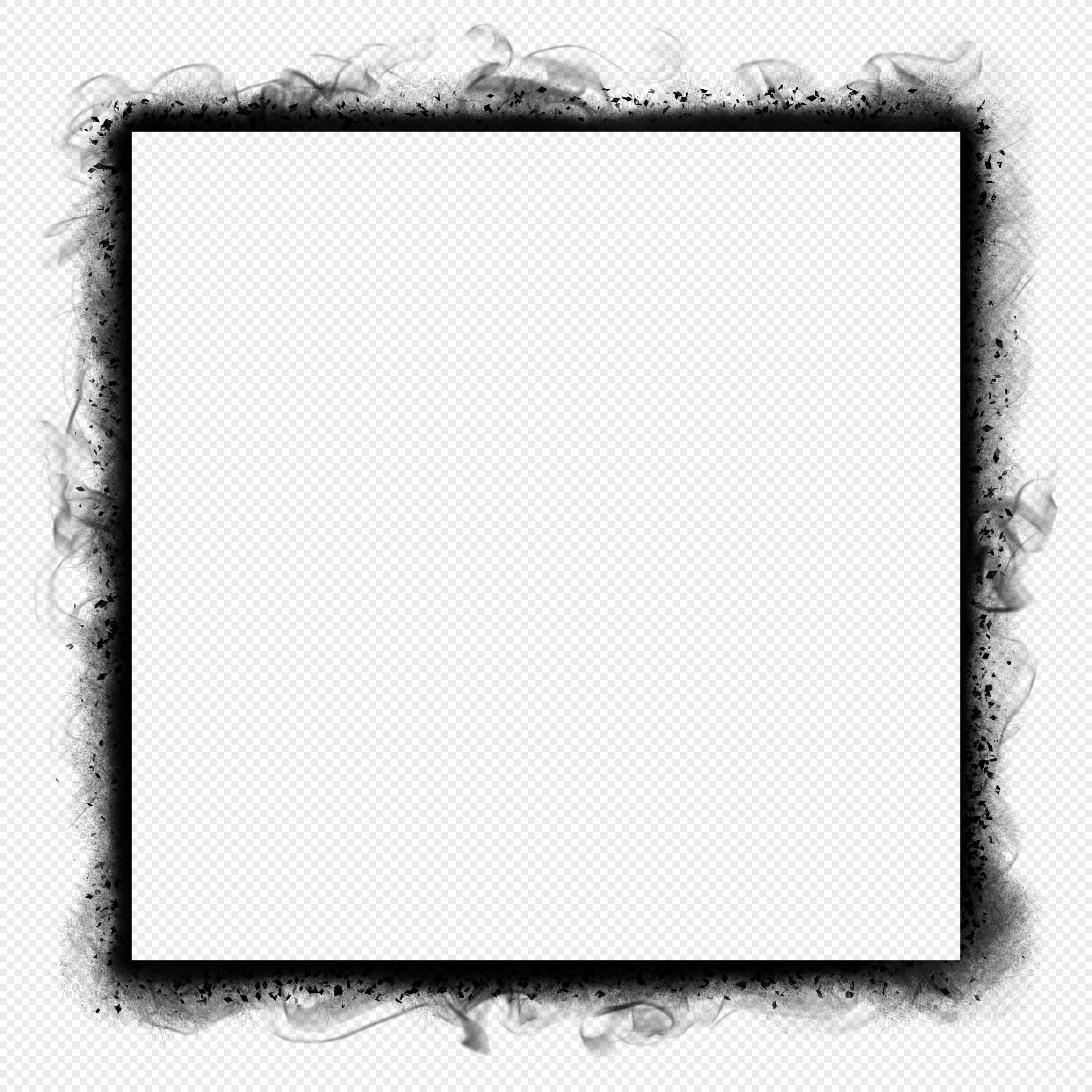 Free: Black and white Material, White Frame transparent background PNG  clipart 