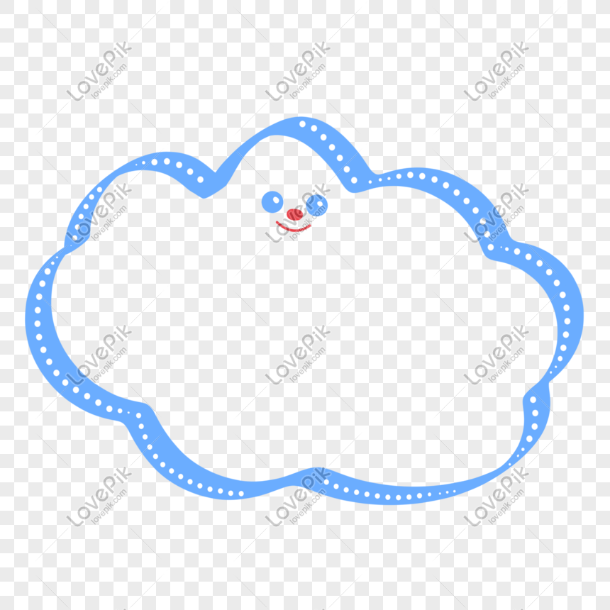 Cloud Border PNG Image & PSD File Free Download - Lovepik | 401293046