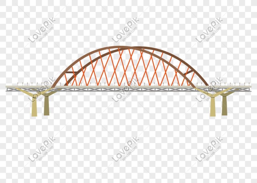 truss bridge clipart png