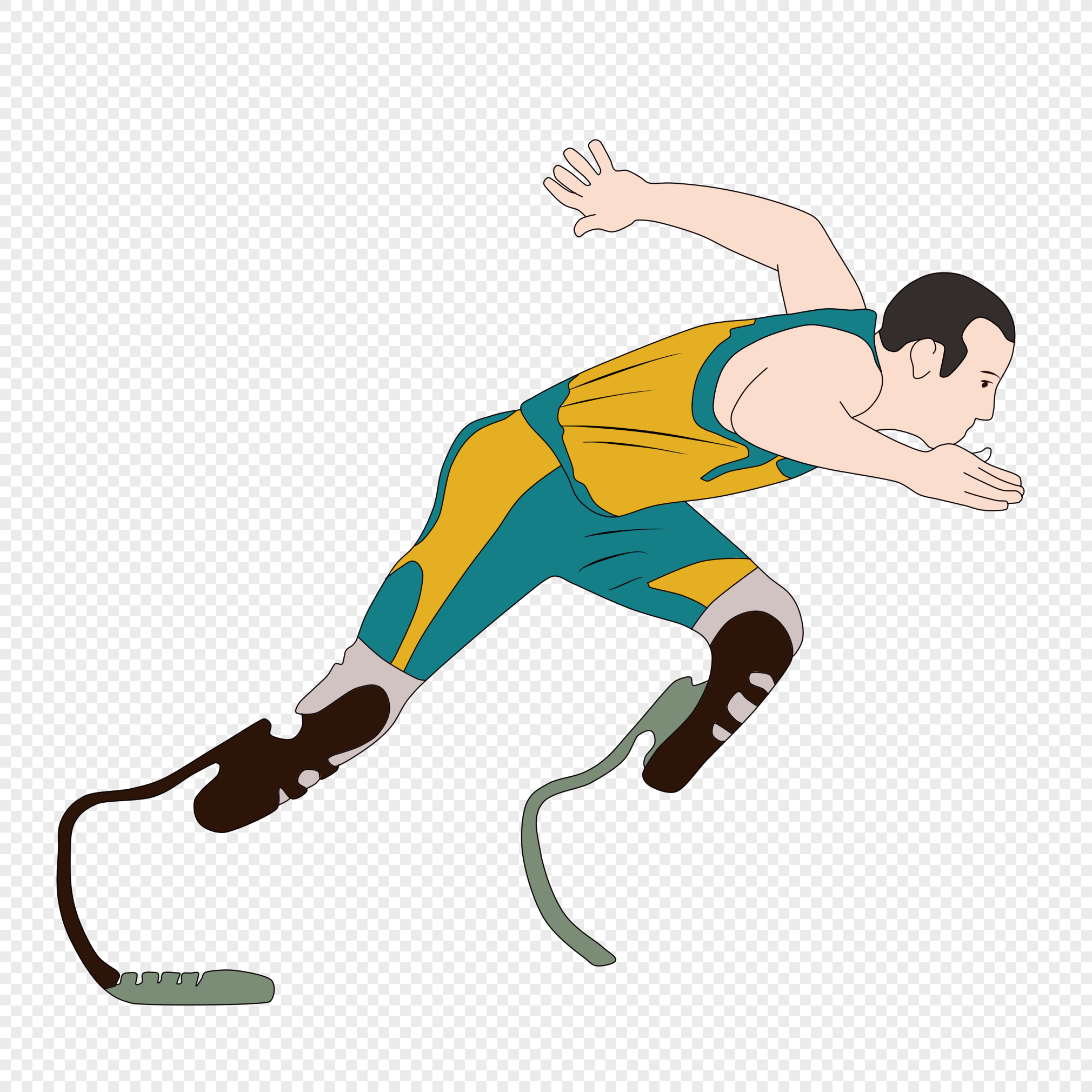 clipart adaptive sports