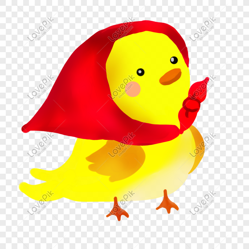 Download Little Yellow Duck Wearing A Headscarf Png Image Picture Free Download 401305013 Lovepik Com PSD Mockup Templates