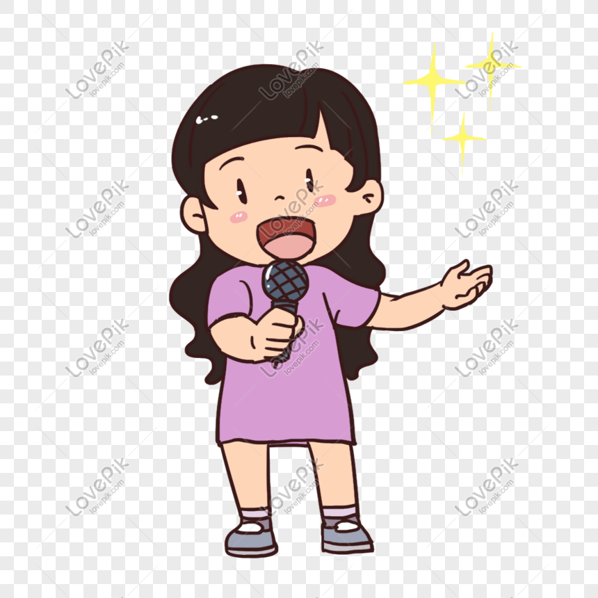 Girl Singing Png Image Picture Free Download 401305399 Lovepik Com
