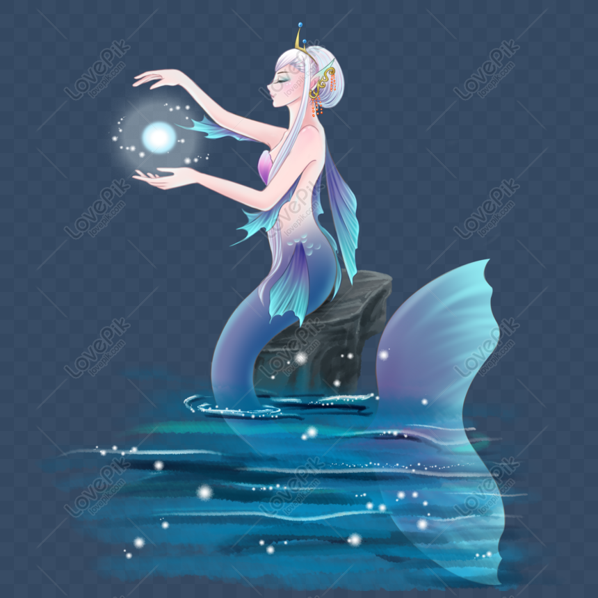 Mermaid Princess PNG Images With Transparent Background | Free Download On  Lovepik