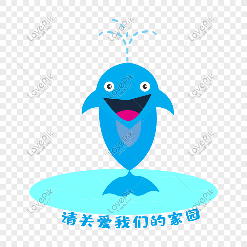 Cartoon Dolphin PNG Transparent Background And Clipart Image For Free  Download - Lovepik | 401307060