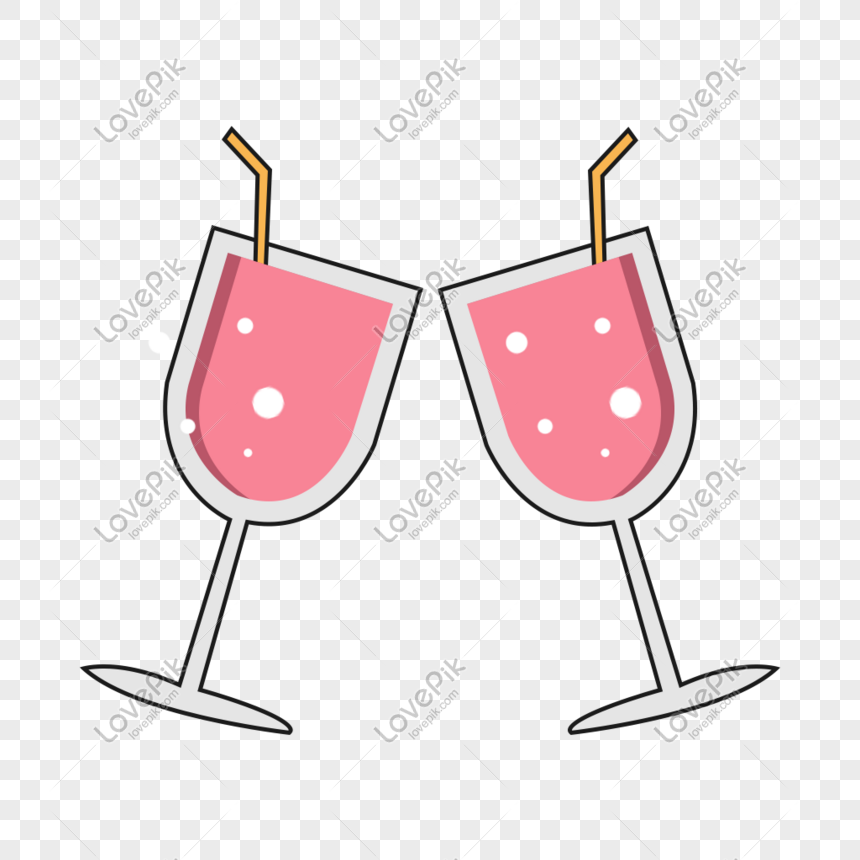 Cartoon Hand Drawn Cute Wine Glass PNG Picture And Clipart Image For Free  Download - Lovepik | 401308845