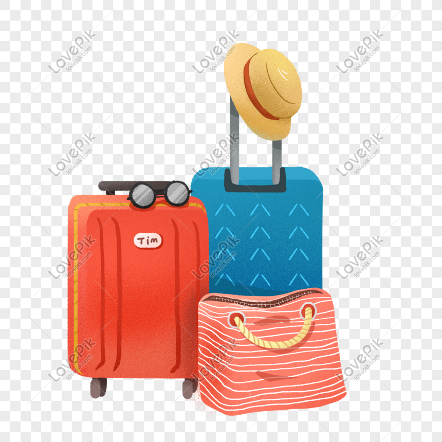 cosmetic travel bag clipart