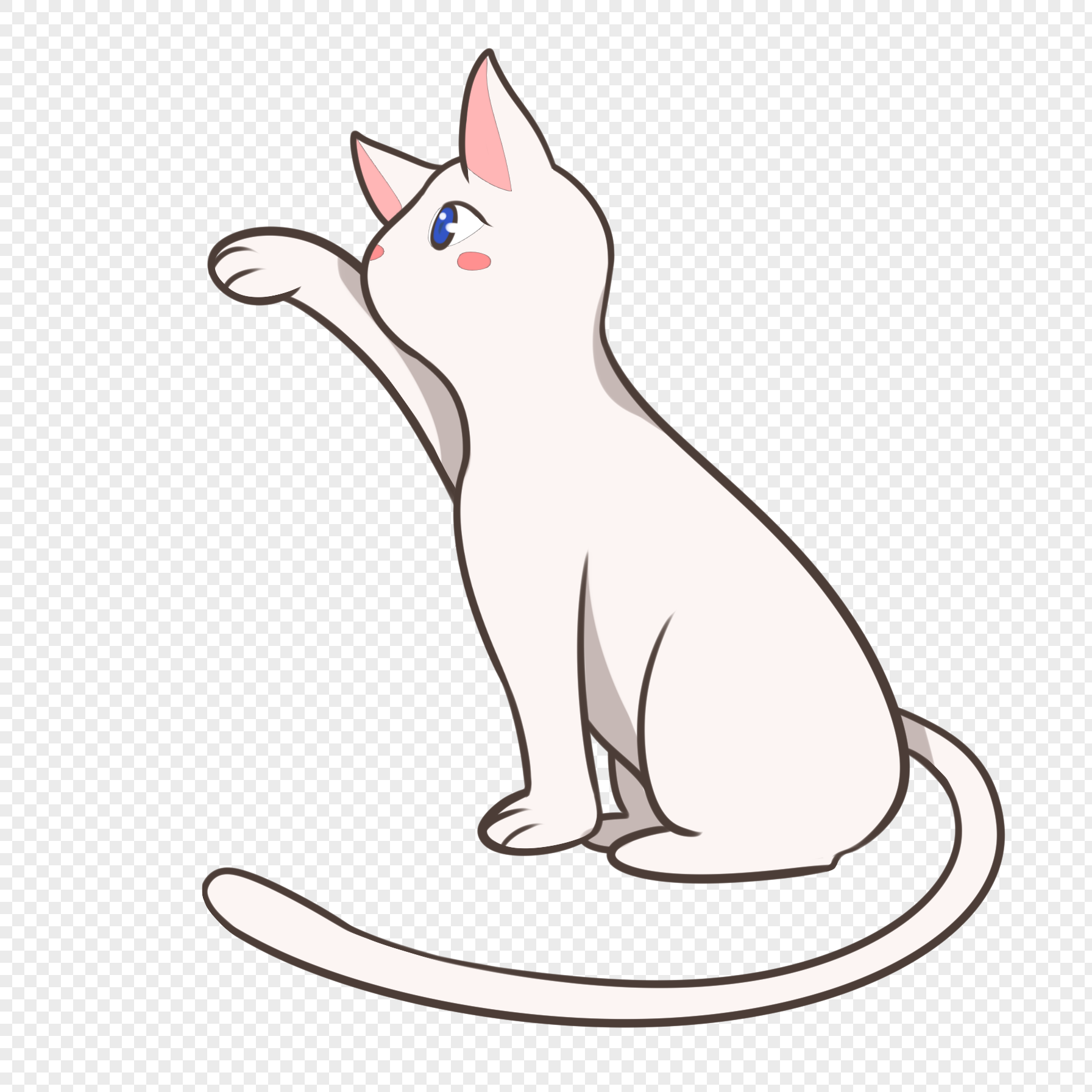 White Cats PNG Images With Transparent Background | Free Download On Lovepik