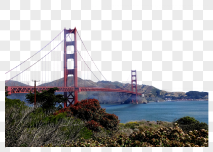 San Francisco Golden Gate Bridge png picture