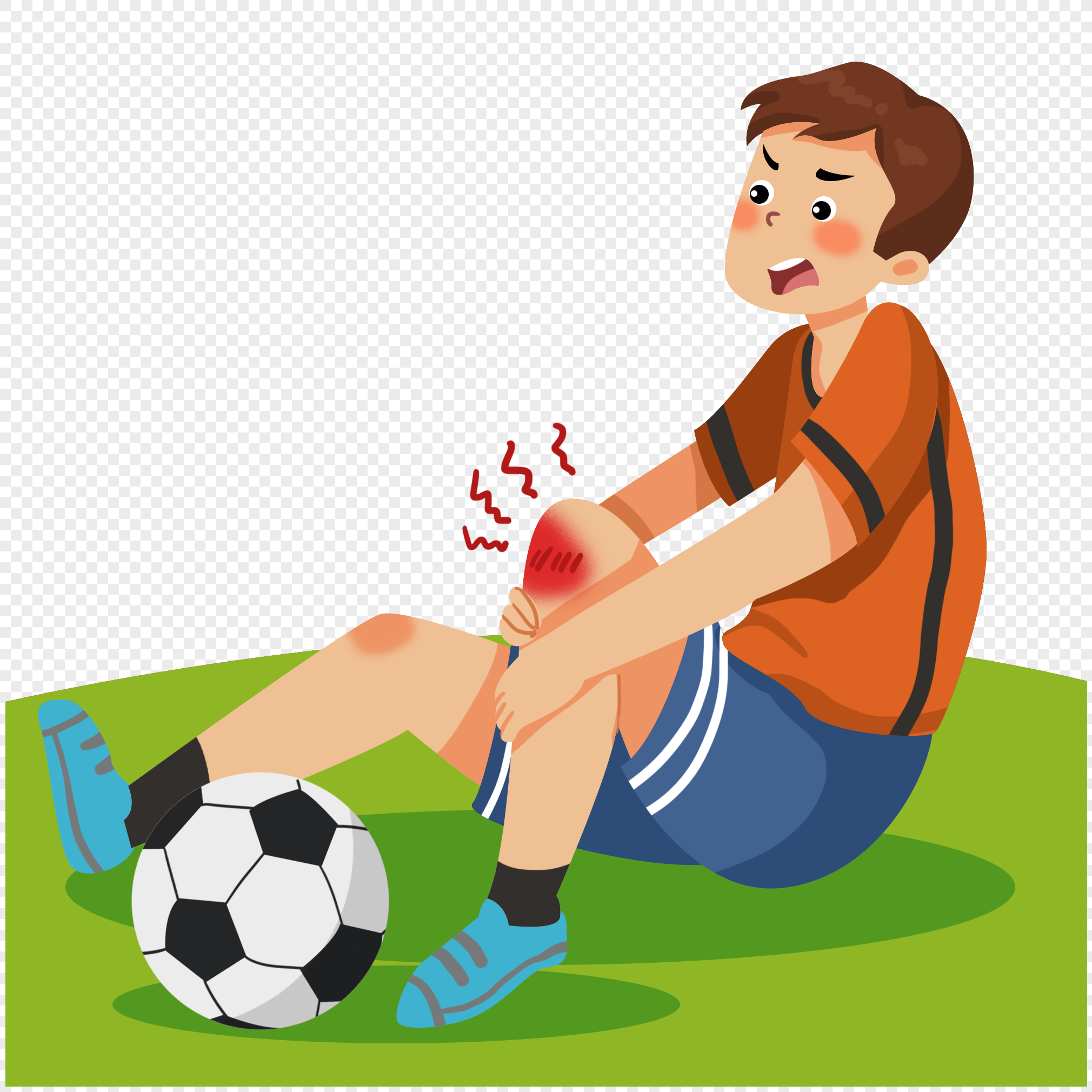 Травмы в детском футболе