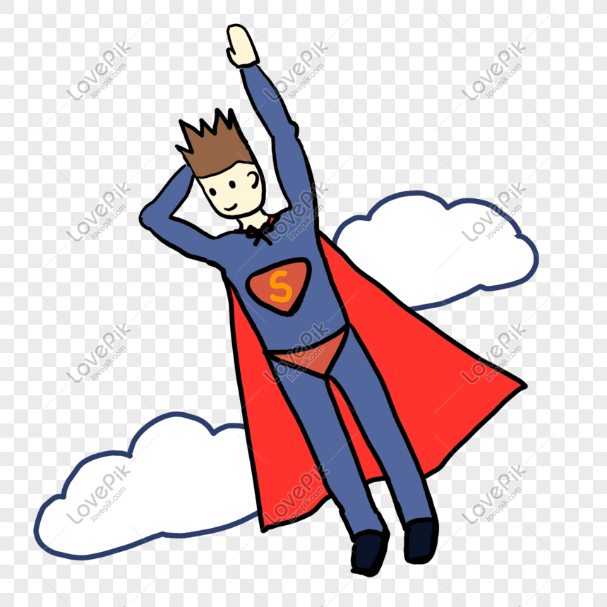 スーパーマンは空を飛ぶイメージ グラフィックス Id Prf画像フォーマットpng Jp Lovepik Com