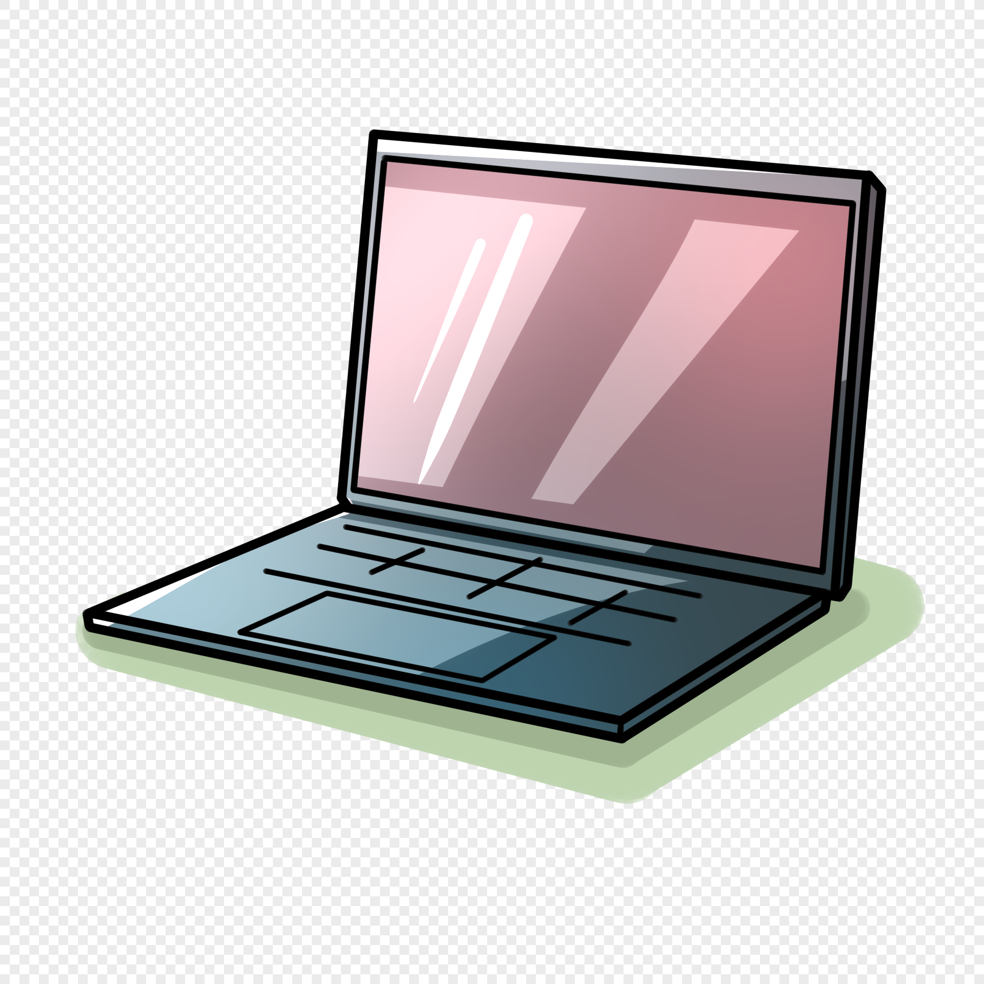 Cartoon Laptop PNG Images With Transparent Background | Free Download On  Lovepik