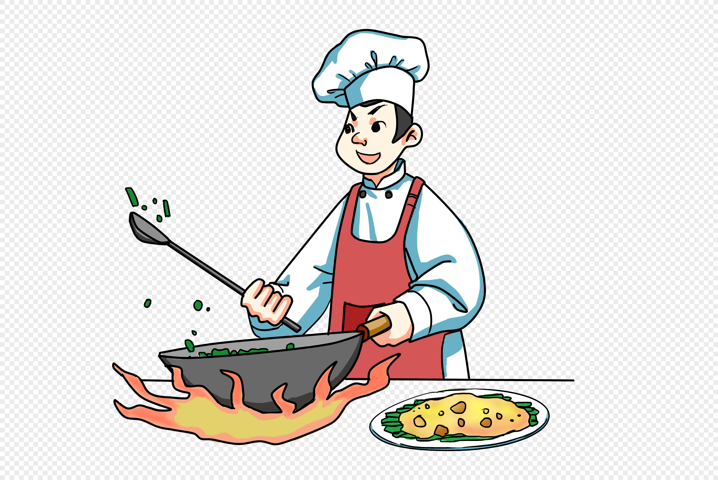 Chinese Chef PNG Images With Transparent Background | Free Download On ...