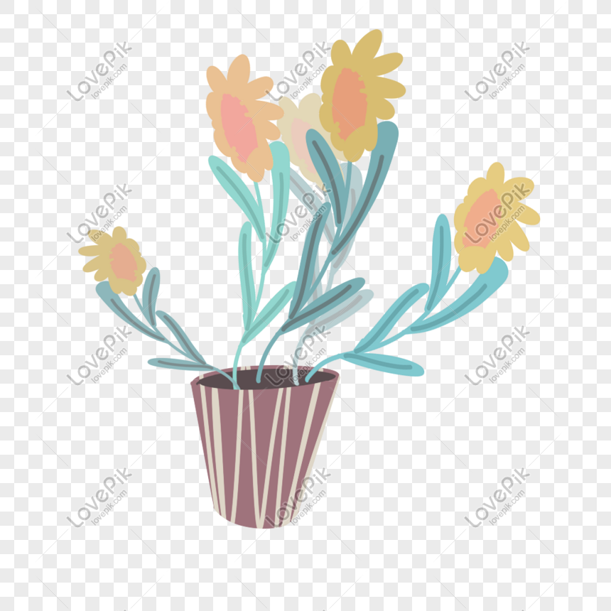 Flower, Flower Pot, Flower Vector, Flower Light PNG Hd Transparent ...