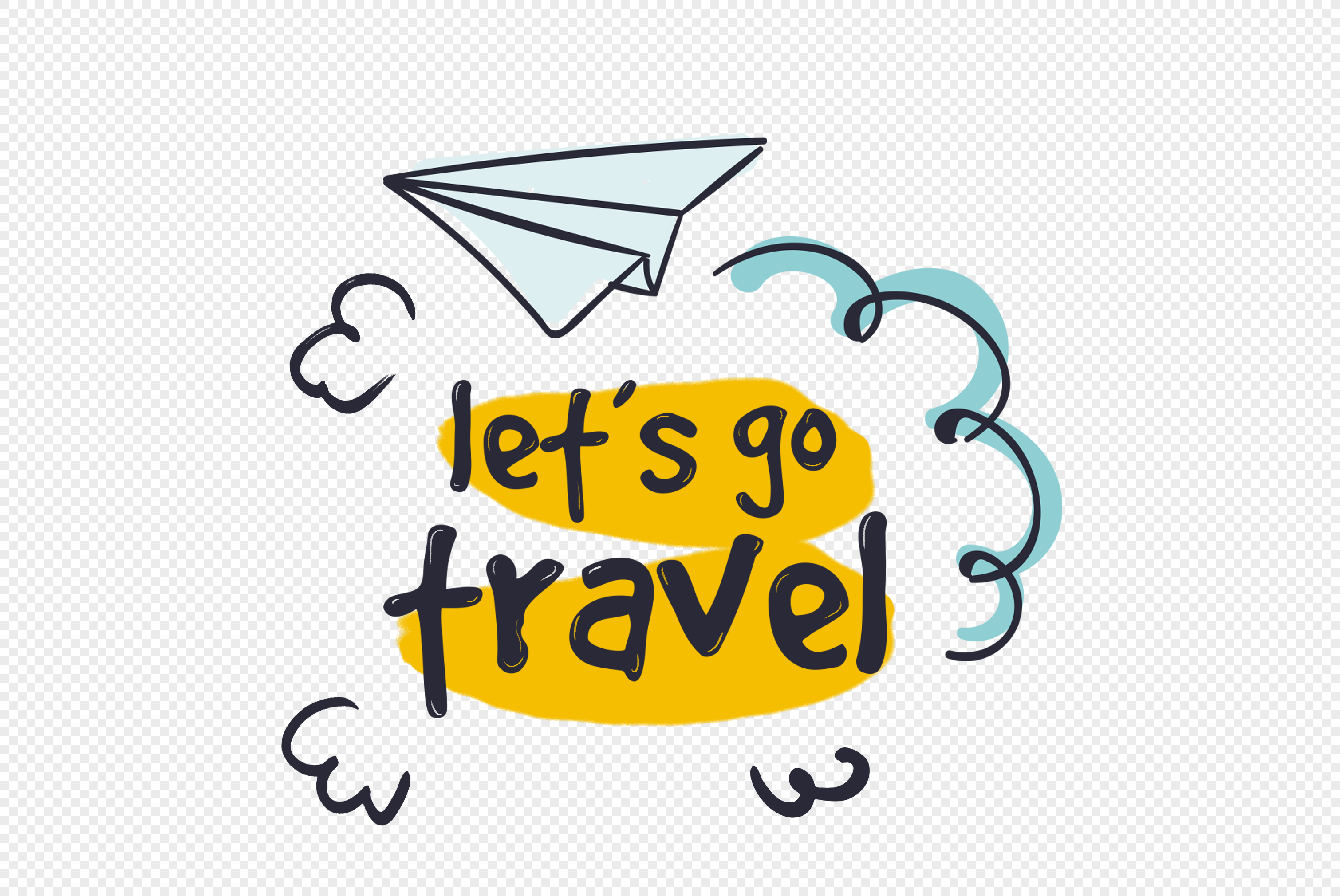 Travel Word Art PNG Images With Transparent Background | Free Download ...