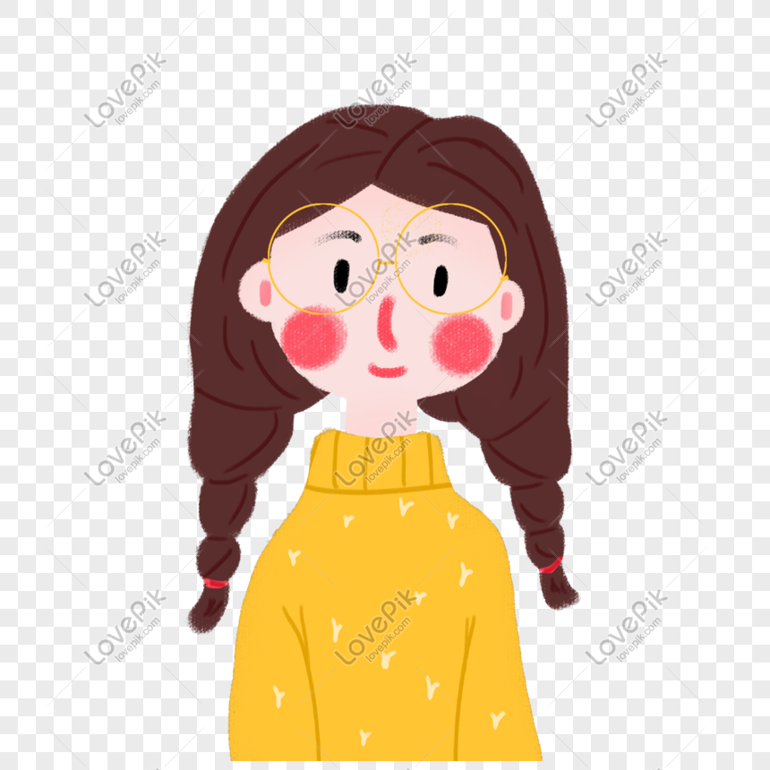 Girl with ponytail png image_picture free download 401332712_lovepik.com
