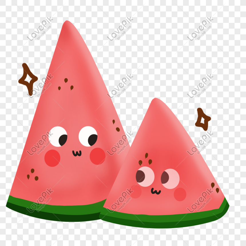 Cute Watermelon PNG Transparent Image And Clipart Image For Free ...