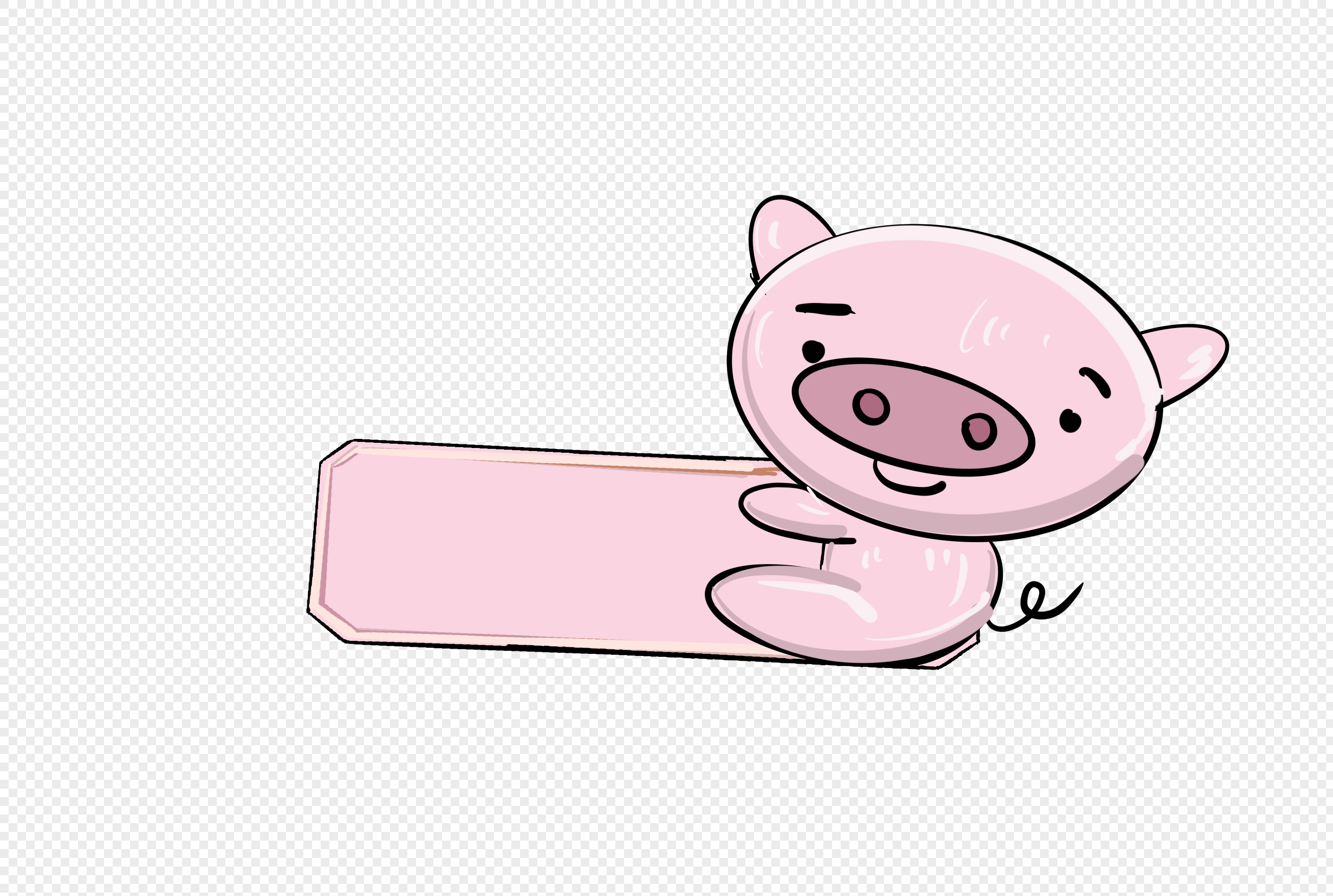 Pig Border PNG Free Download And Clipart Image For Free Download ...