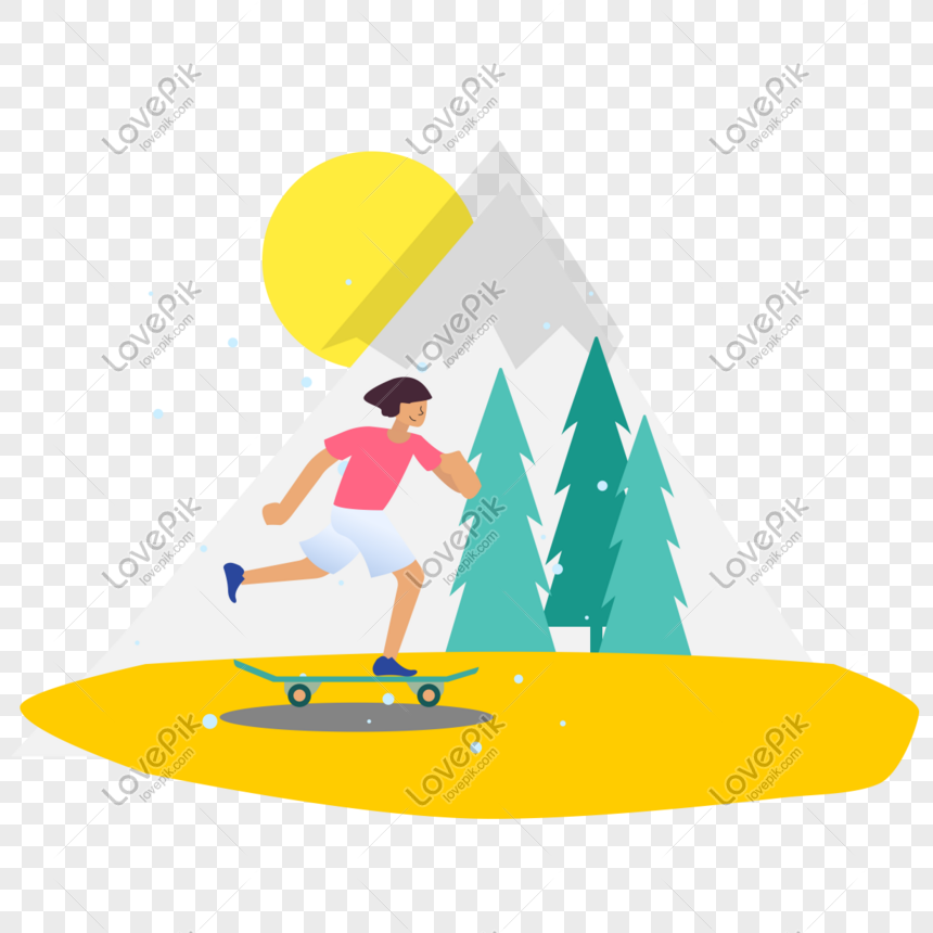 Skateboard Icon Free Vector Illustration Material Png Image Picture Free Download 401336479 Lovepik Com