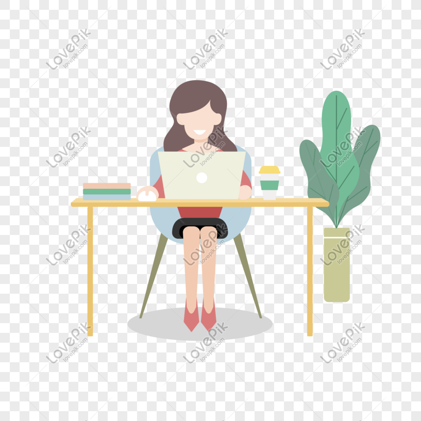 business wind office worker working flat vector illustration png image picture free download 401342891 lovepik com business wind office worker working