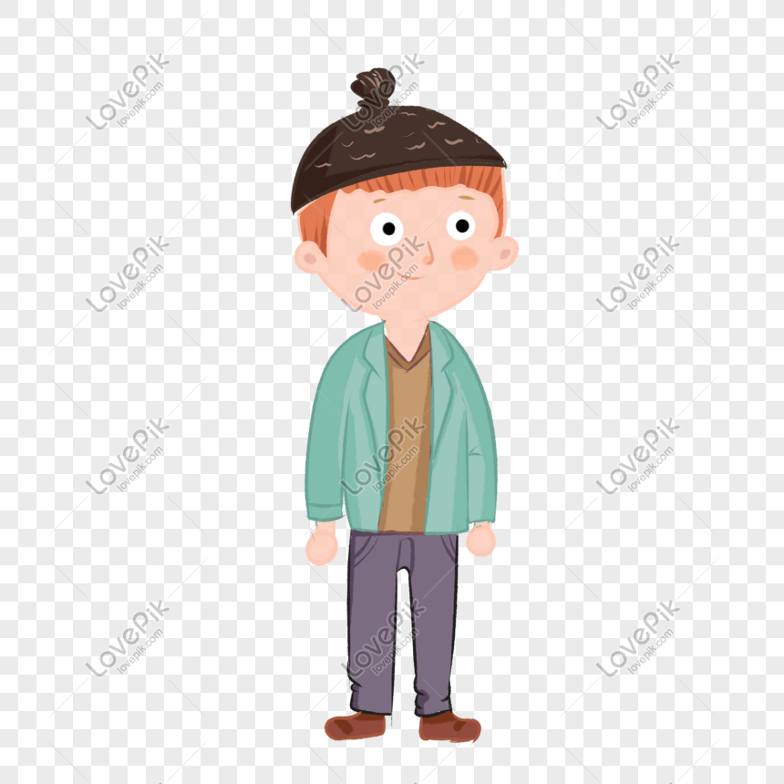 ヨーロッパとアメリカの風の少年が帽子の弟図キャラクターデザイン素材を着てイメージ グラフィックス Id Prf画像フォーマットpsd Jp Lovepik Com