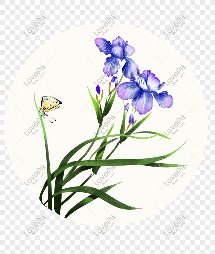 5000 Gambar Bunga Lavender Lukisan HD - Gambar ID