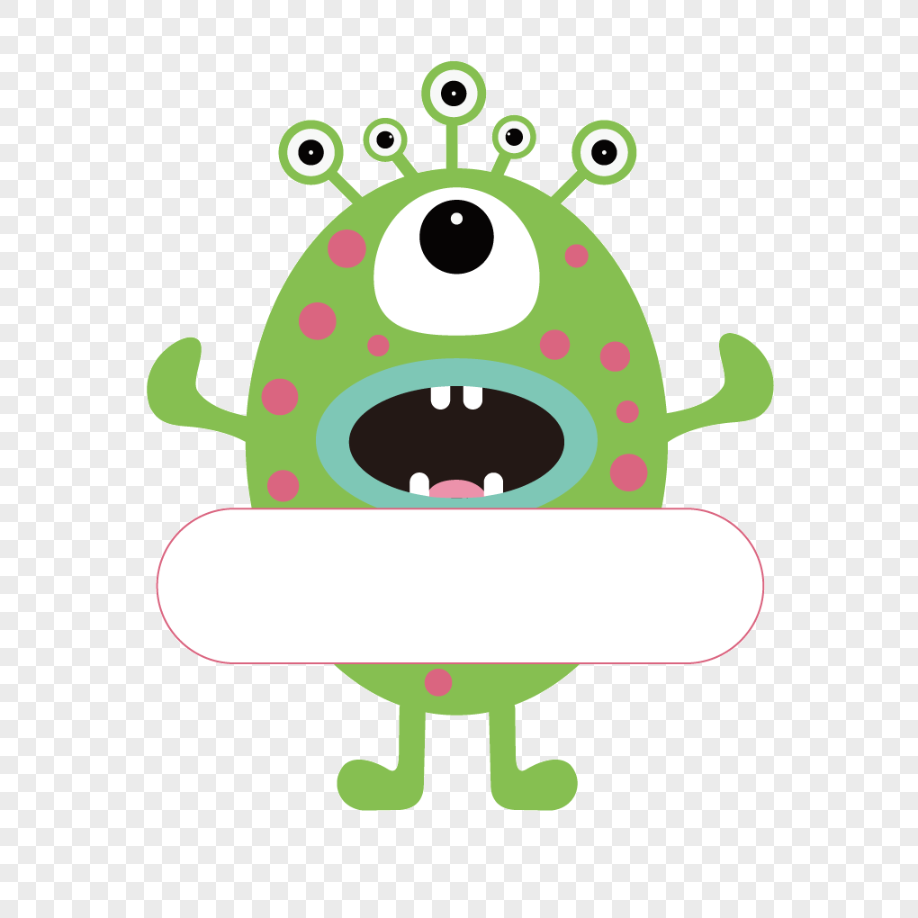 Green Monster Note PNG Transparent Background And Clipart Image For ...