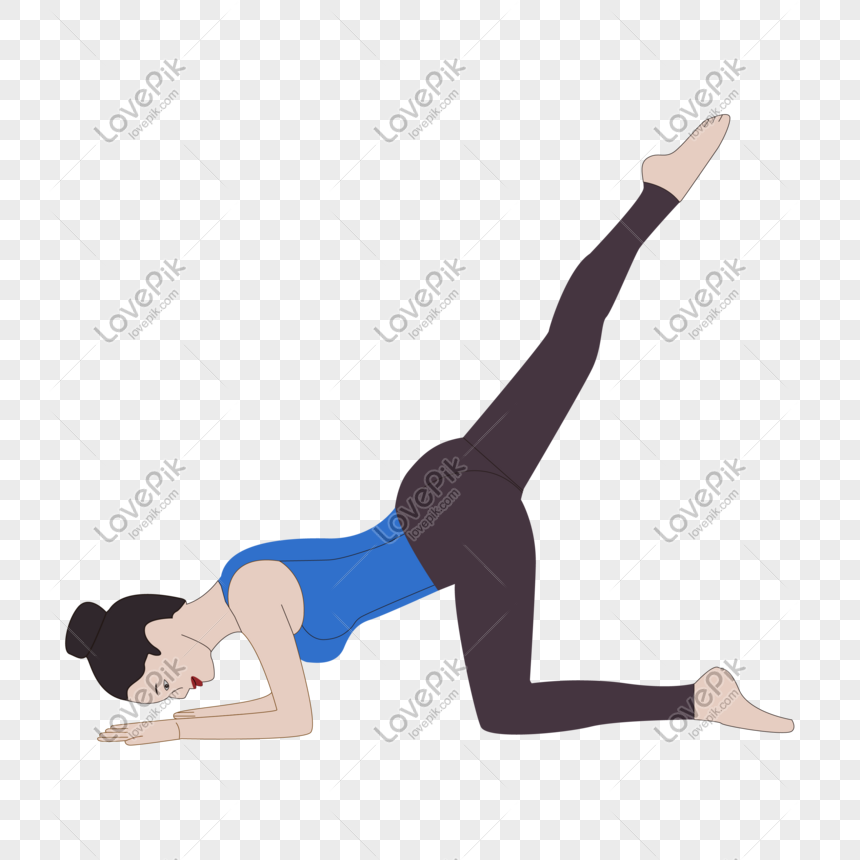Cartoon yoga: \