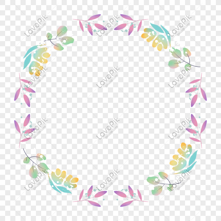 Plant Floral Border PNG Image Free Download And Clipart Image For Free ...