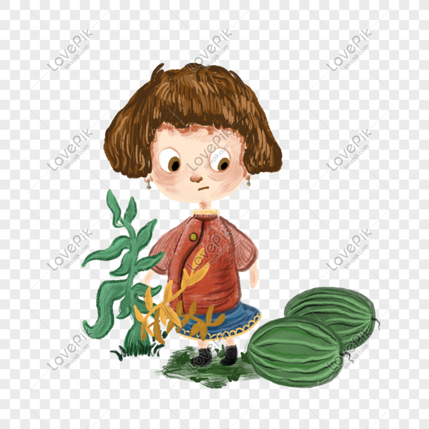 Cartoon Cheongsam Girl Illustration PNG Image Free Download And Clipart ...