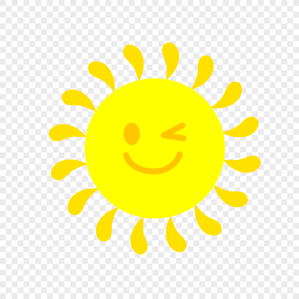 Smiling Sun PNG Images With Transparent Background | Free Download ...
