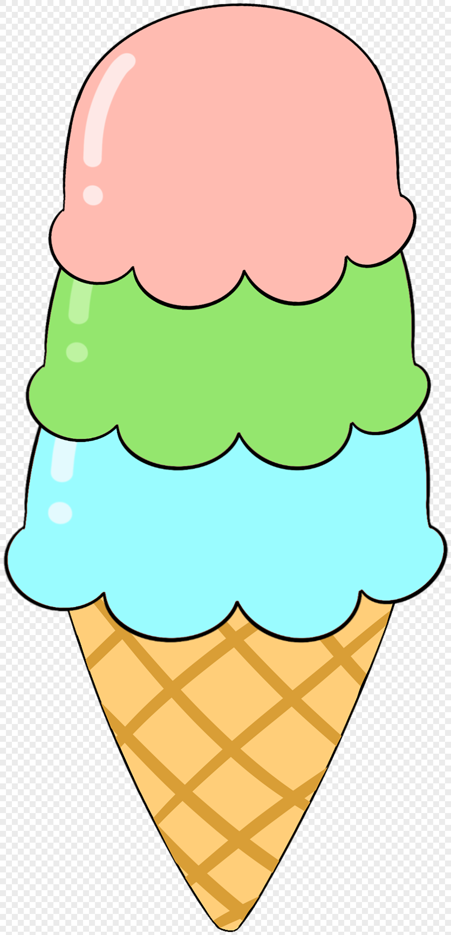 helado de dibujos animados png imágenes gratis lovepik