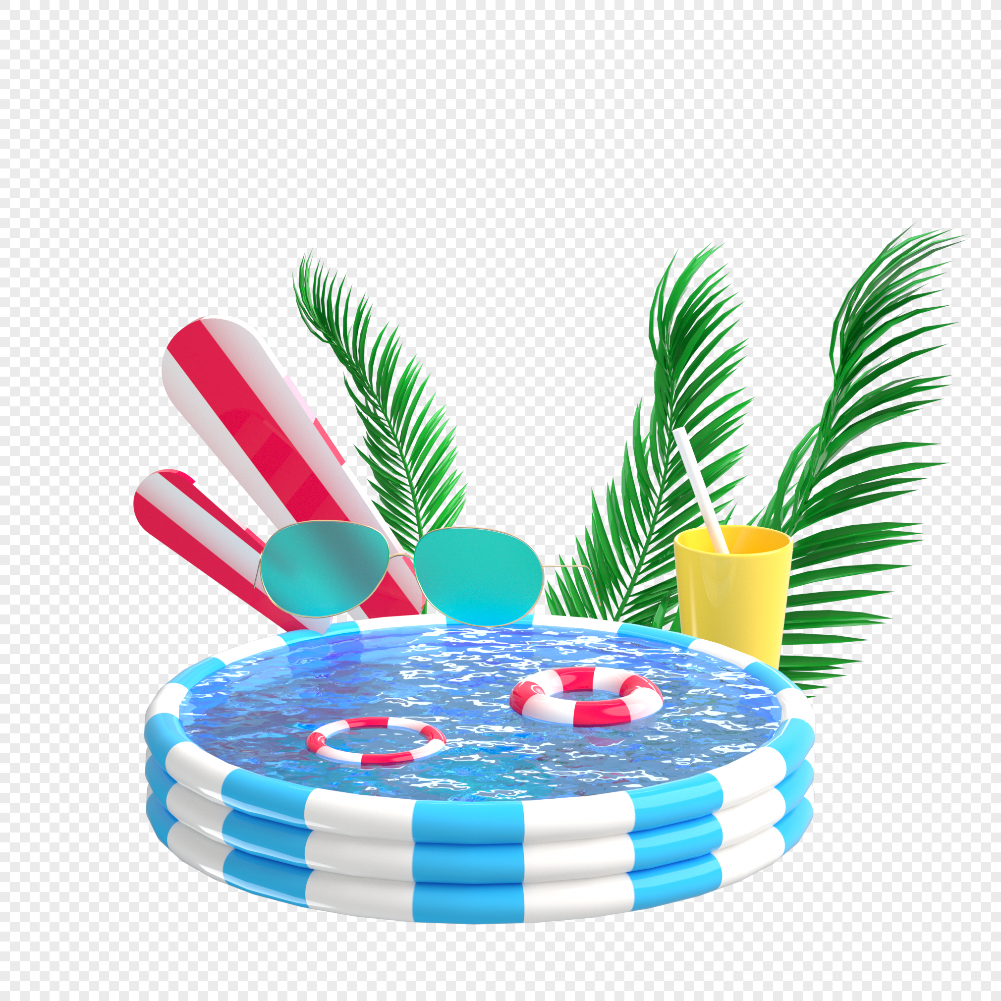 Summer Pool PNG Transparent Images Free Download, Vector Files