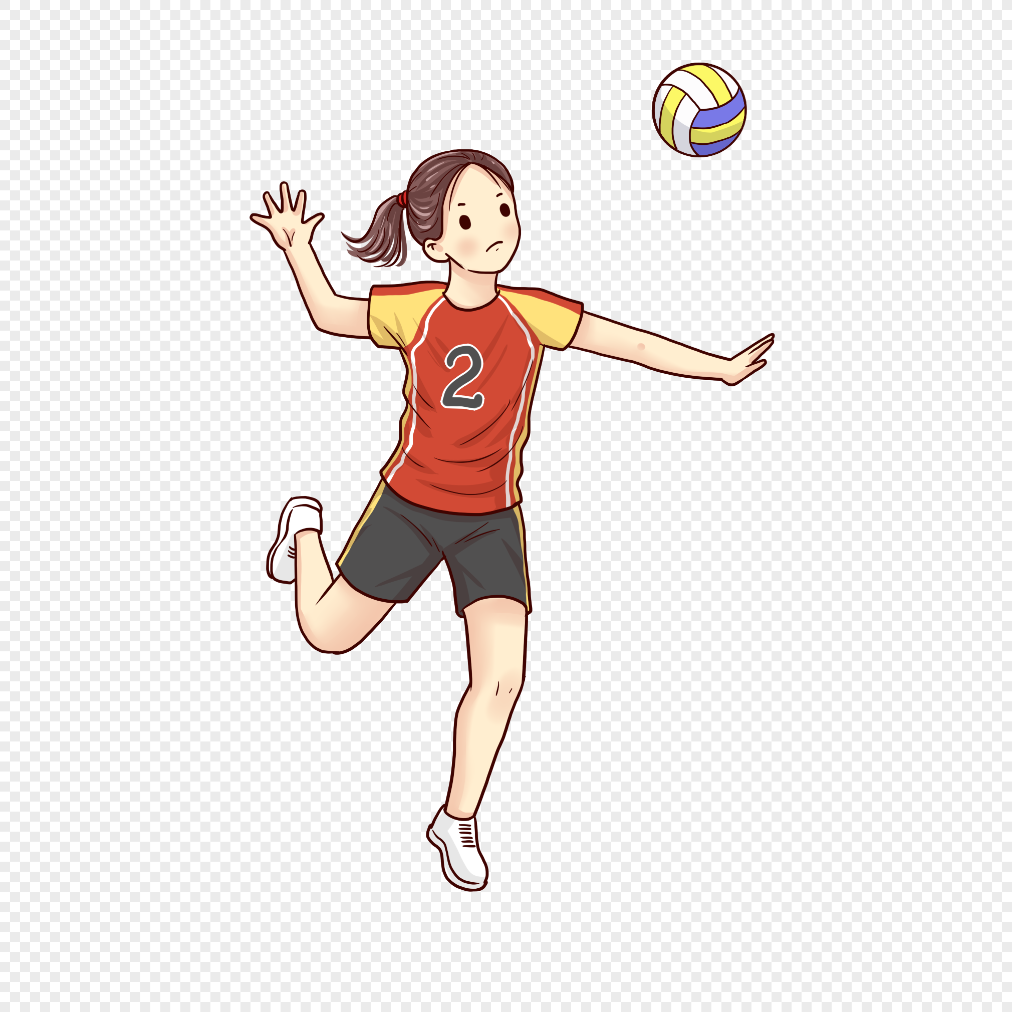 Play Volleyball, Athletes, Olympic Day, Sports PNG Transparent ...